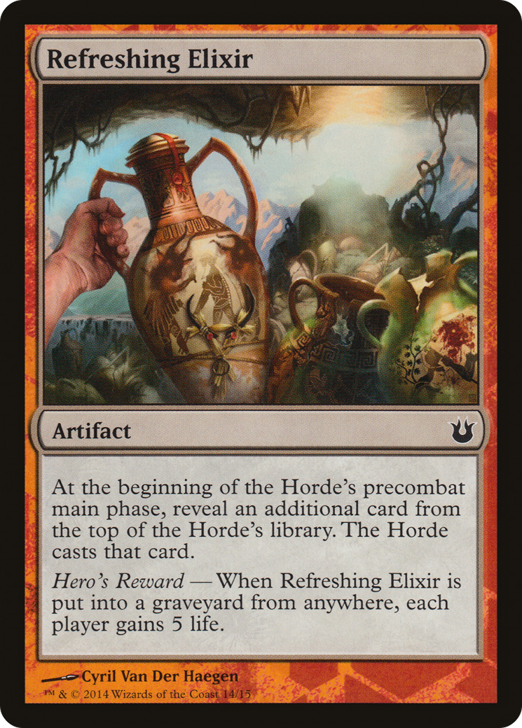 {C} Refreshing Elixir [Born of the Gods Battle the Horde][PA TBTH 014]