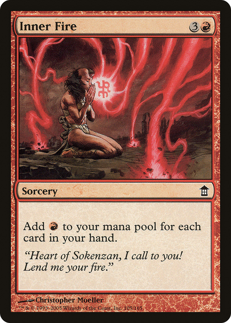 {C} Inner Fire [Saviors of Kamigawa][SOK 105]