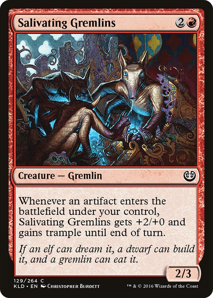 {C} Salivating Gremlins [Kaladesh][KLD 129]