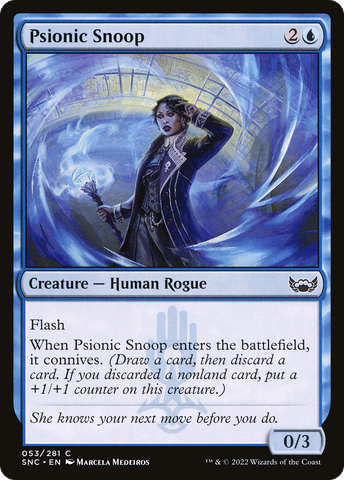 {C} Psionic Snoop [Streets of New Capenna][SNC 053]