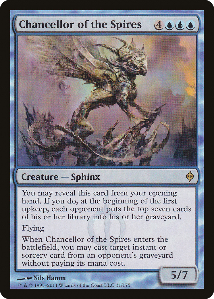 {R} Chancellor of the Spires [New Phyrexia][NPH 031] - Misty Mountain Games