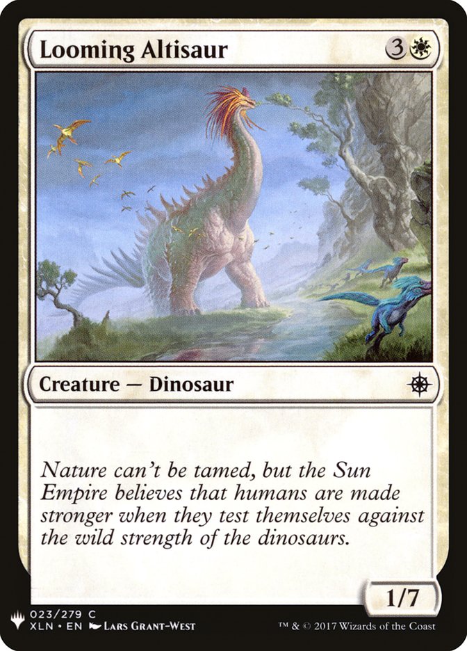 {C} Looming Altisaur [Mystery Booster][MB1 XLN 023]