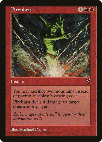 {C} Fireblast [Visions][VIS 079]