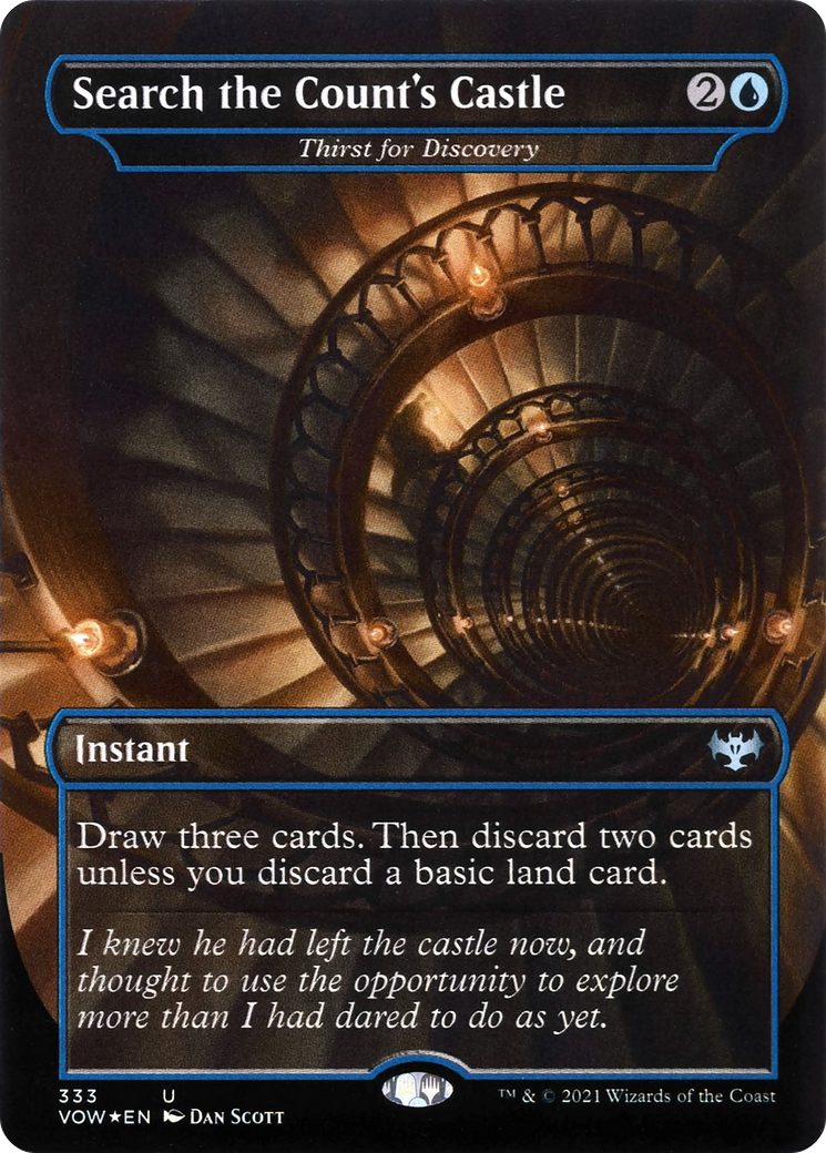 {C} Thirst for Discovery - Search the Count's Castle [Innistrad: Crimson Vow][VOW 333]
