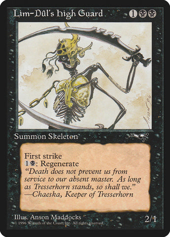 {C} Lim-Dul's High Guard (Holding Sword) [Alliances][ALL 55B]