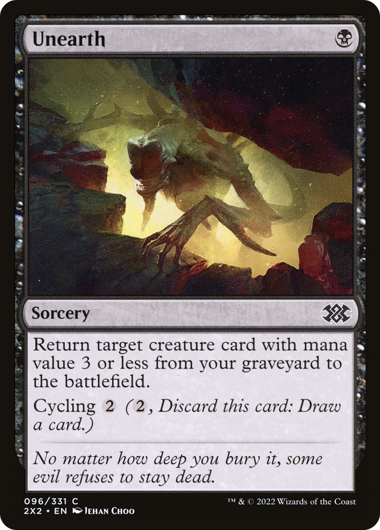 {C} Unearth [Double Masters 2022][2X2 096]