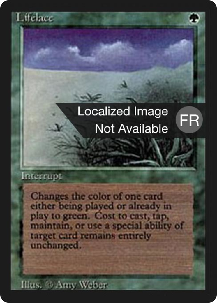 {F} Lifelace [Foreign Black Border][FBB 3ED 208]