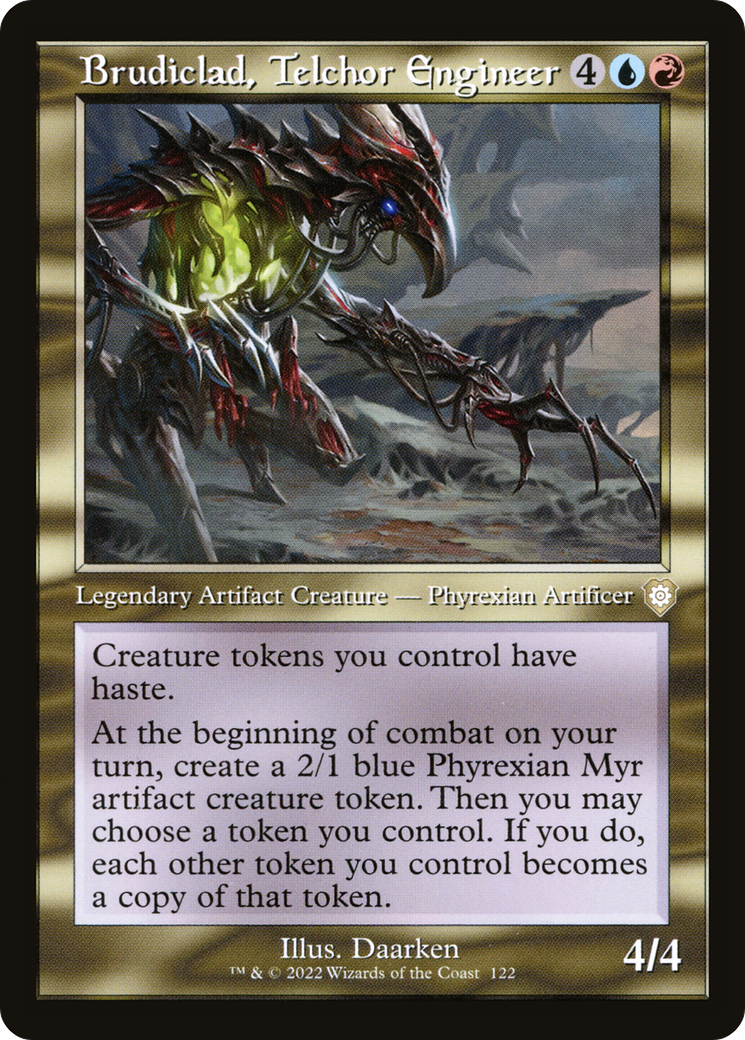 {R} Brudiclad, Telchor Engineer (Retro) [The Brothers' War Commander][BRC 122]