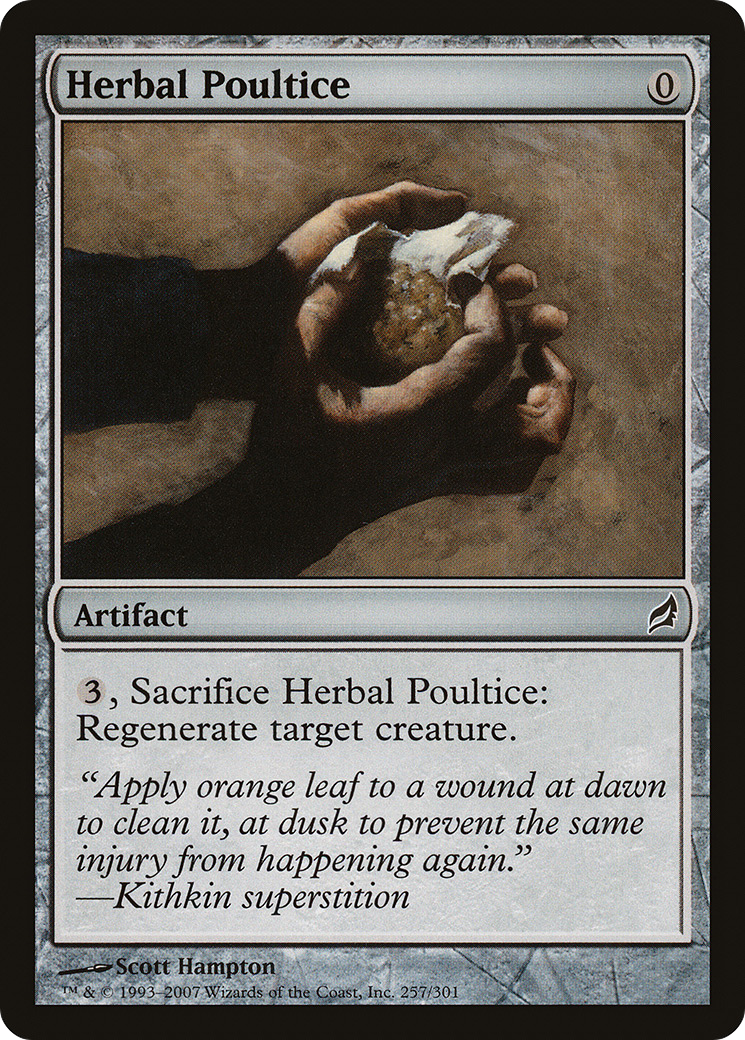 {C} Herbal Poultice [Lorwyn][LRW 257]