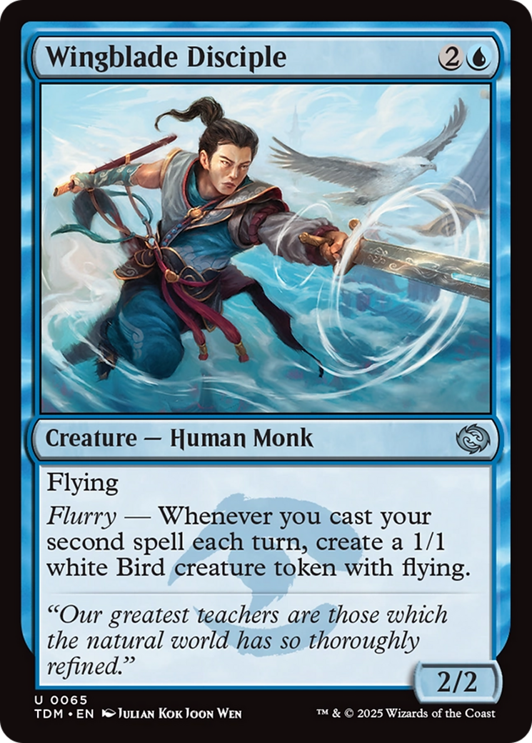 {@C} Wingblade Disciple [Tarkir: Dragonstorm][TDM 065]