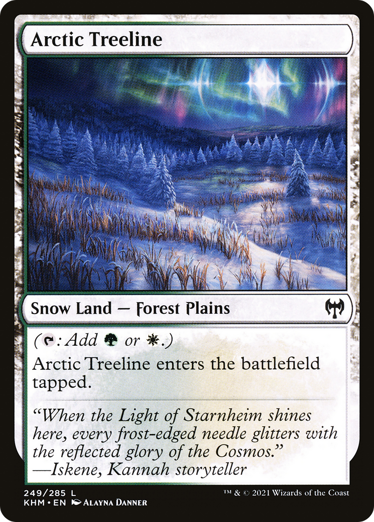 {C} Arctic Treeline [Kaldheim][KHM 249]