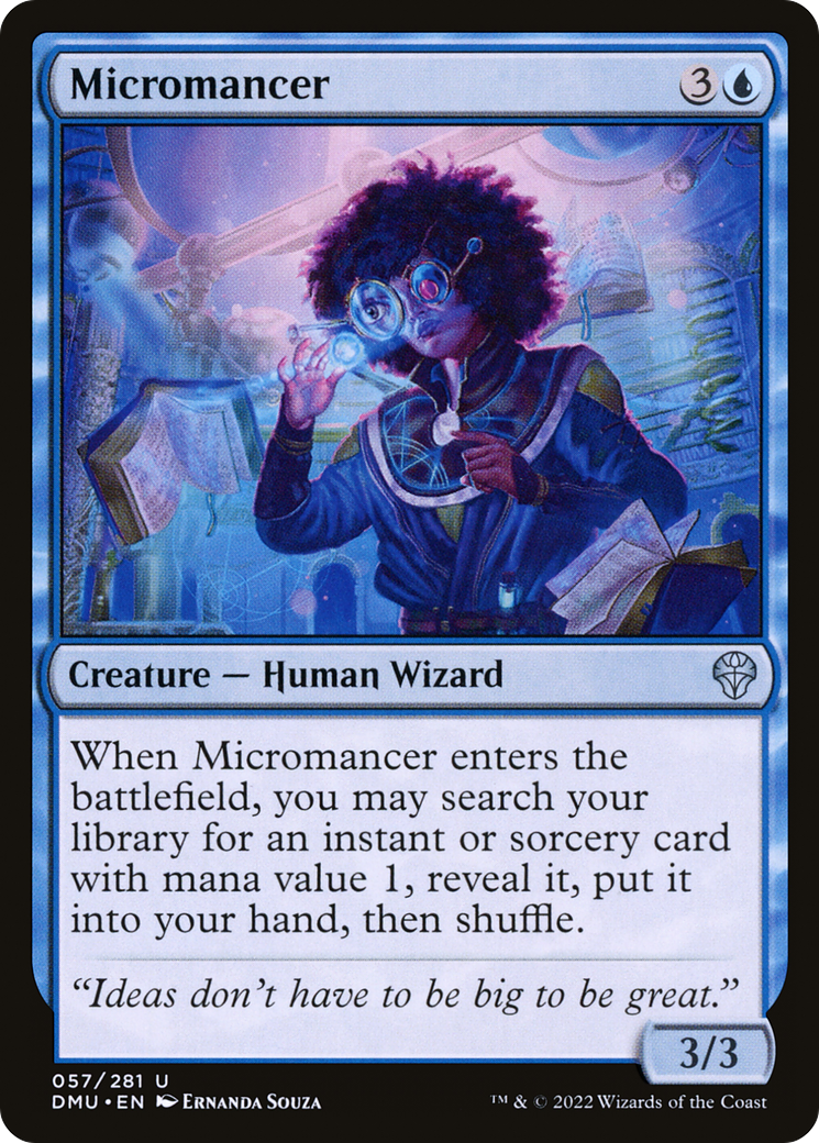 {C} Micromancer [Dominaria United][DMU 057]