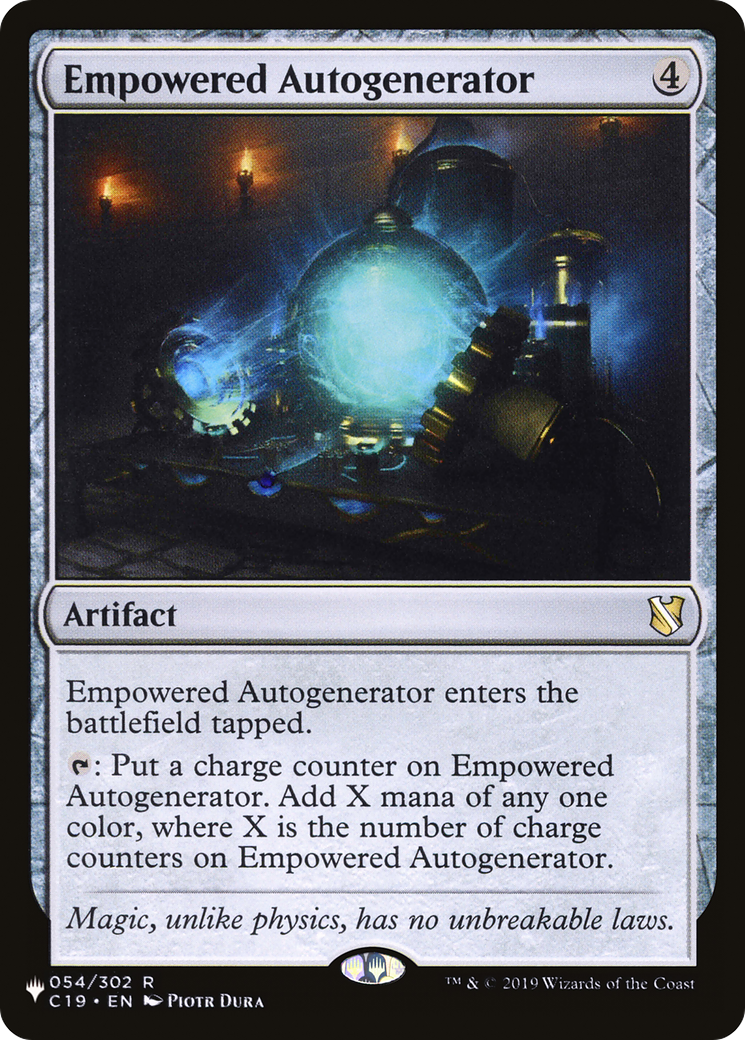 Empowered Autogenerator [LIST 054/302]