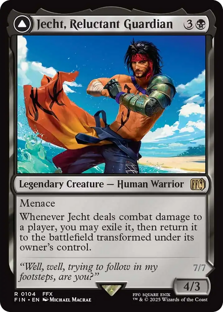 {@@FIN R} Jecht, Reluctant Guardian // Braska's Final Aeon [FINAL FANTASY][FIN 104]
