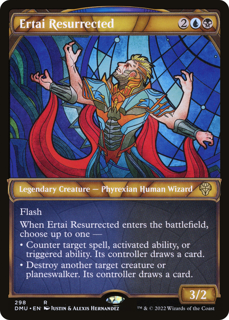 {R} Ertai Resurrected (Showcase) [Dominaria United][DMU 298]