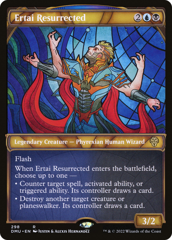 {R} Ertai Resurrected (Showcase) [Dominaria United][DMU 298]
