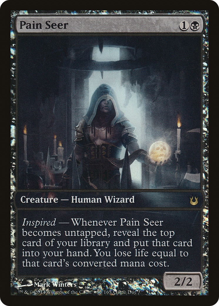 {R} Pain Seer (Game Day) [Born of the Gods Promos][PA BNG 080]