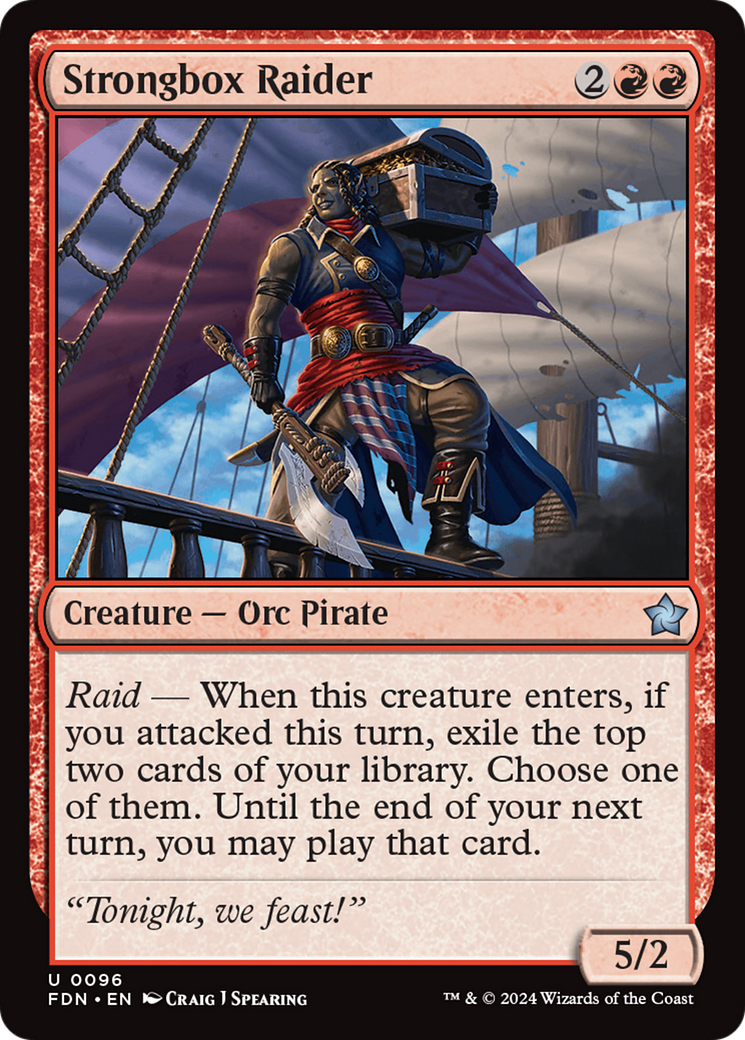 {@C} Strongbox Raider [Foundations][FDN 096]