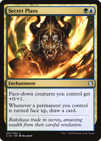 {C} Secret Plans [Commander 2019][C19 201]