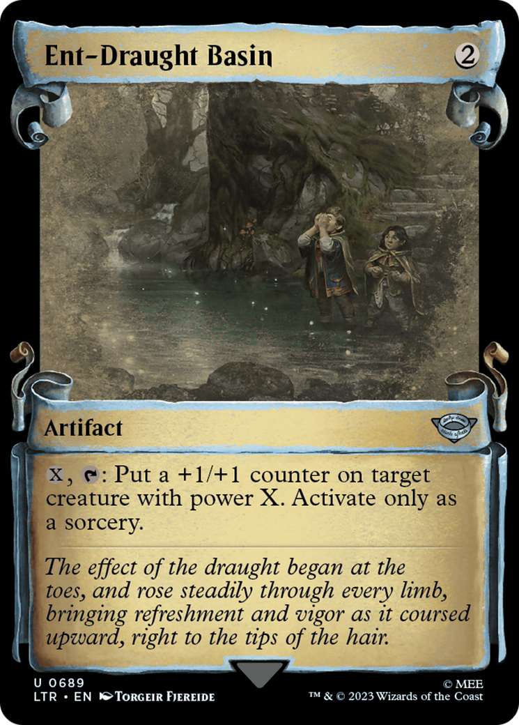 {C} Ent-Draught Basin [The Lord of the Rings: Tales of Middle-Earth Showcase Scrolls][LTR 689]