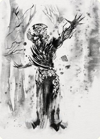 {A} Rustvine Cultivator Art Card [Phyrexia: All Will Be One Art Series][AONE 075]