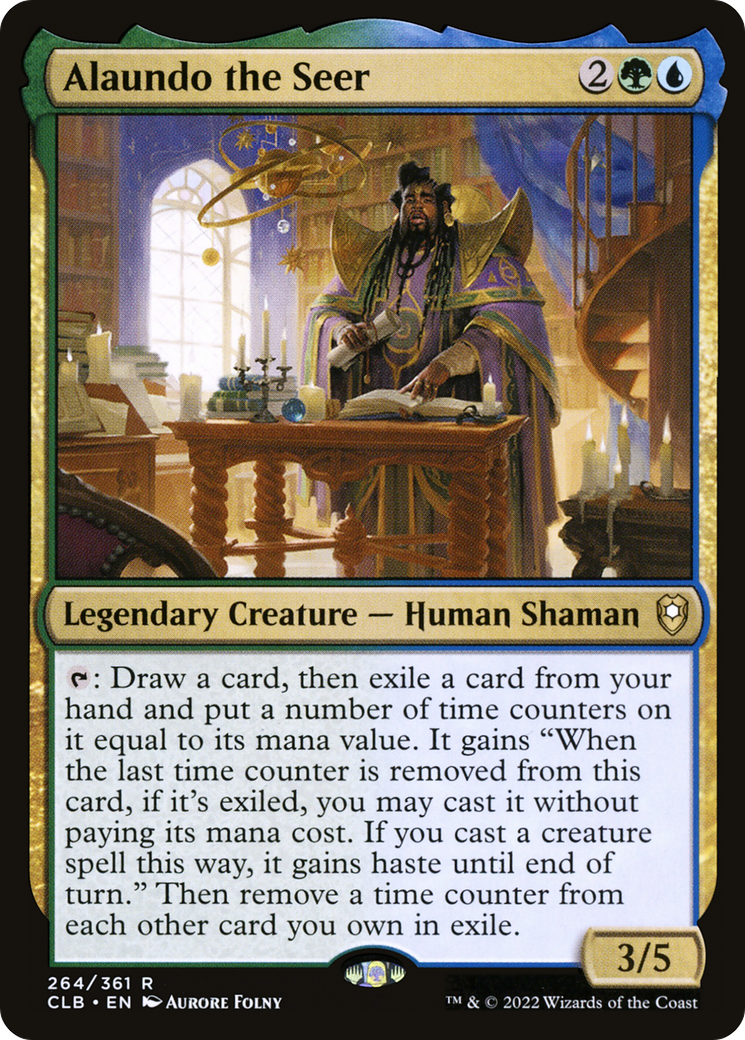 {R} Alaundo the Seer [Commander Legends: Battle for Baldur's Gate][CLB 264]