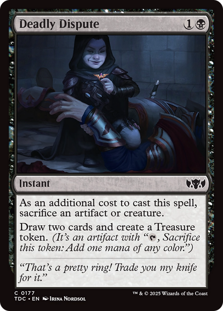 {C} Deadly Dispute [Tarkir: Dragonstorm Commander][TDC 177]