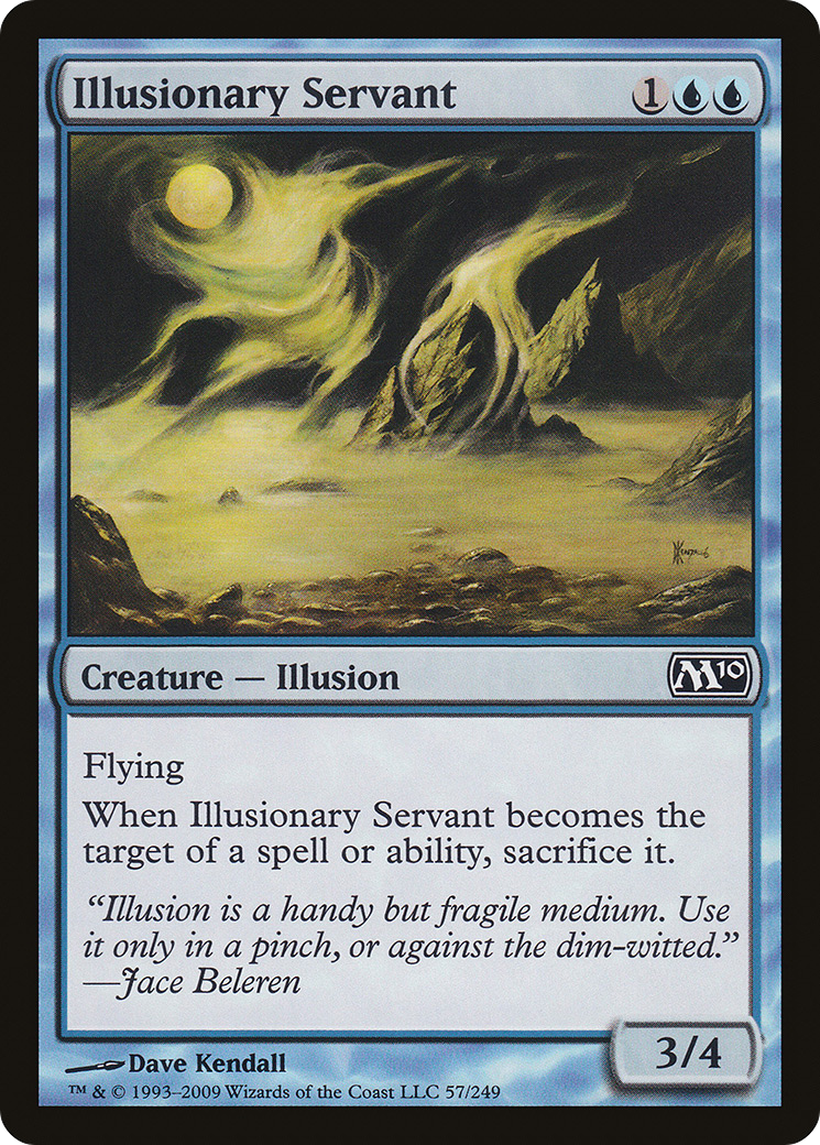 {C} Illusionary Servant [Magic 2010][M10 057]