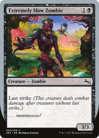 {C} Extremely Slow Zombie ("...nnnnnssssss!") [Unstable][UST 54D]