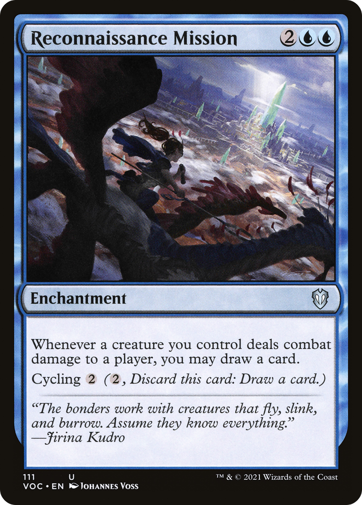 {C} Reconnaissance Mission [Innistrad: Crimson Vow Commander][VOC 111]