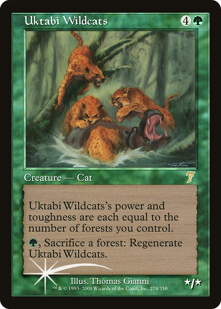 {R} Uktabi Wildcats [Seventh Edition][7ED 278]