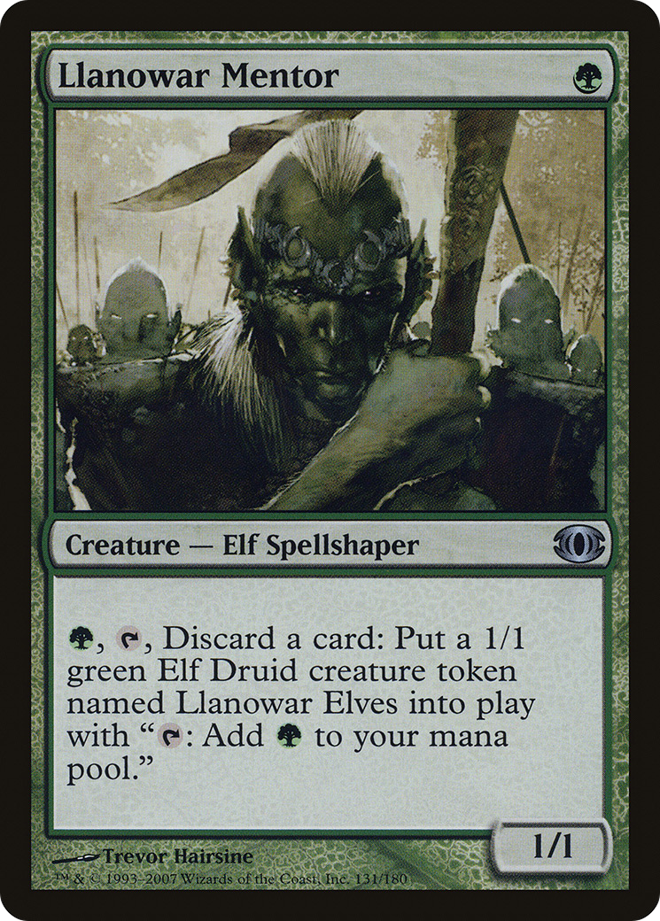 {C} Llanowar Mentor [Future Sight][FUT 131]