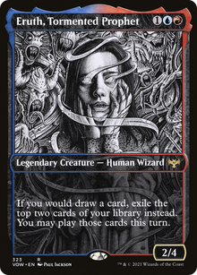 {R} Eruth, Tormented Prophet (Showcase Eternal Night) [Innistrad: Crimson Vow][VOW 323]