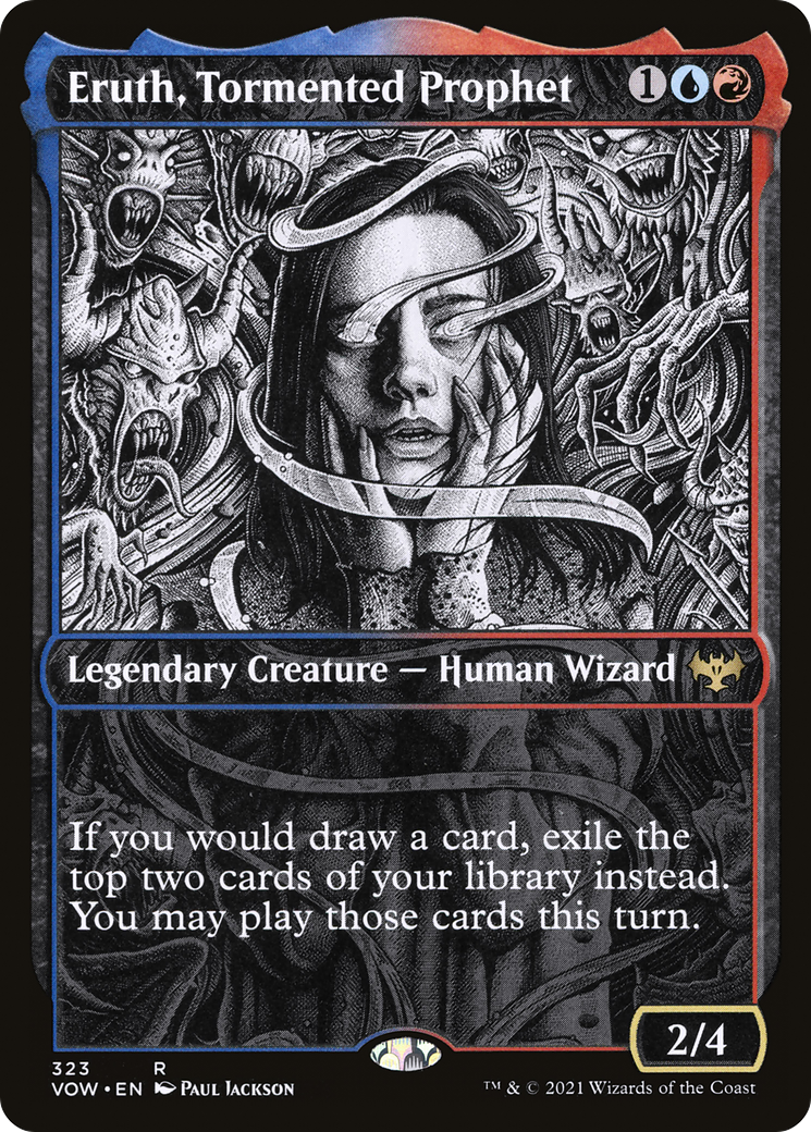 {R} Eruth, Tormented Prophet (Showcase Eternal Night) [Innistrad: Crimson Vow][VOW 323]