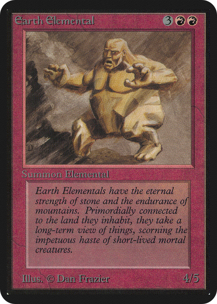 {C} Earth Elemental [Alpha Edition][LEA 144]