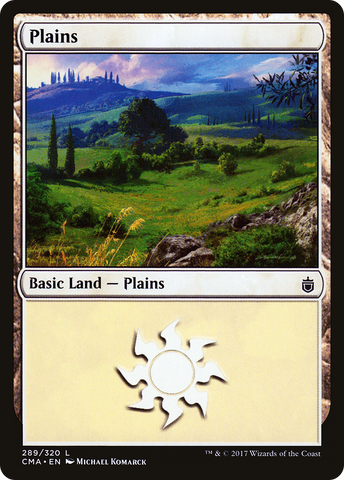 {B}[CMA 289] Plains (289) [Commander Anthology]