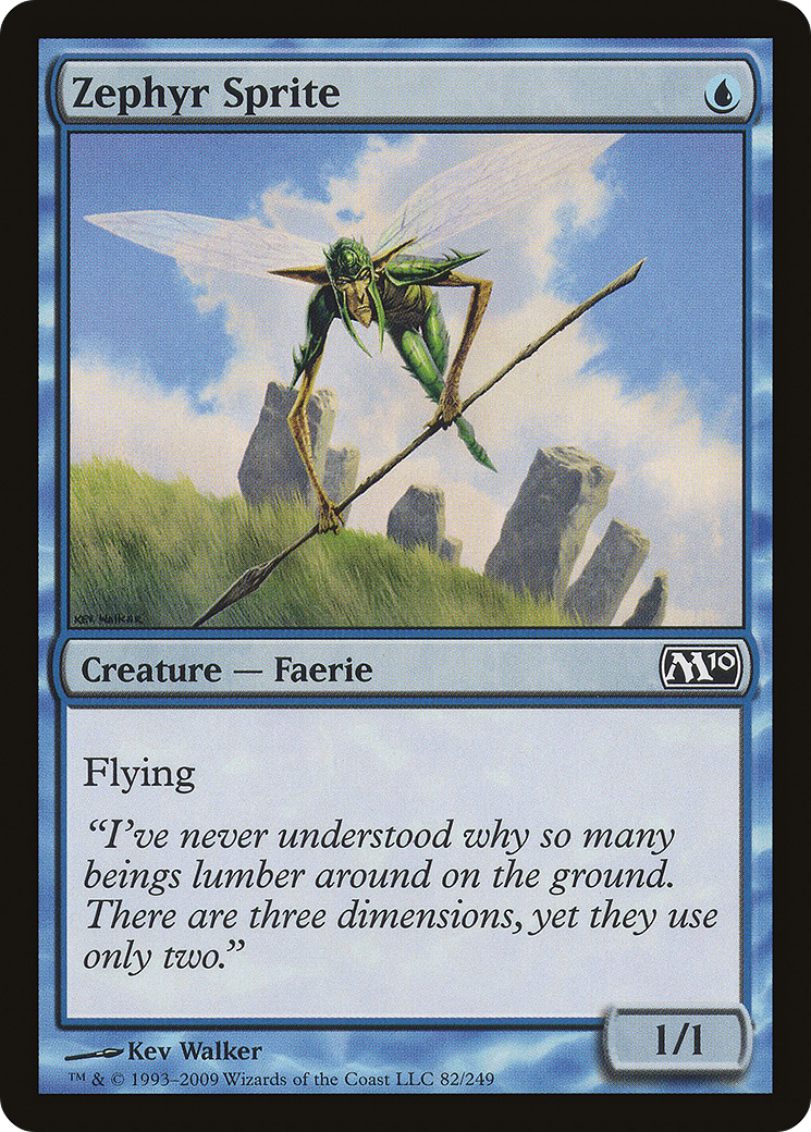 {C} Zephyr Sprite [Magic 2010][M10 082] - Misty Mountain Games