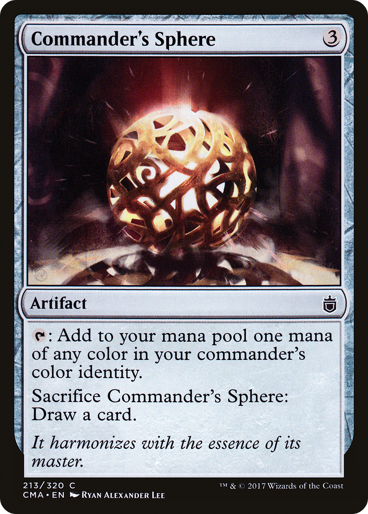 {C} Commander's Sphere [Commander Anthology][CMA 213]