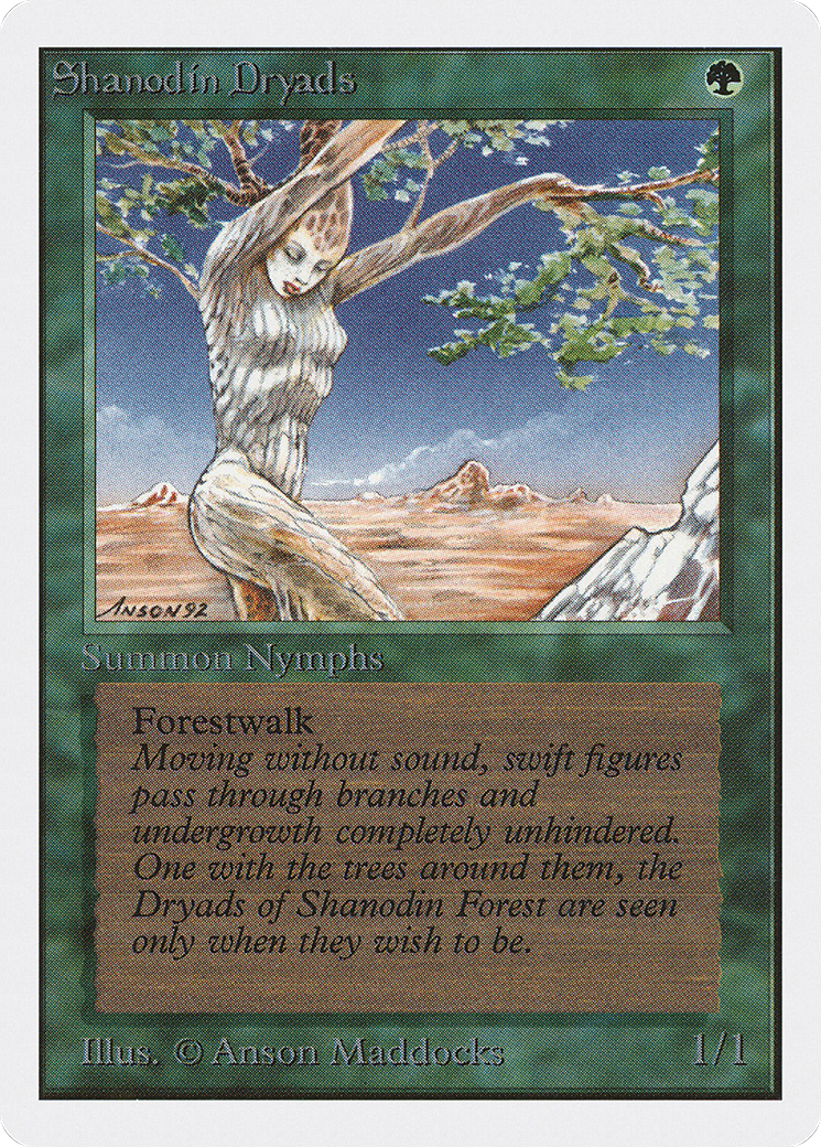 {C} Shanodin Dryads [Unlimited Edition][2ED 217]
