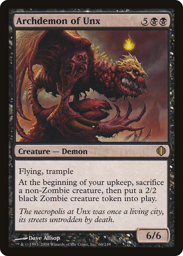 {R} Archdemon of Unx [Shards of Alara][ALA 064]