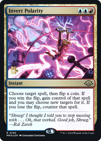 {R} Invert Polarity [Modern Horizons 3 Prerelese Promos][PR PMH3 190]