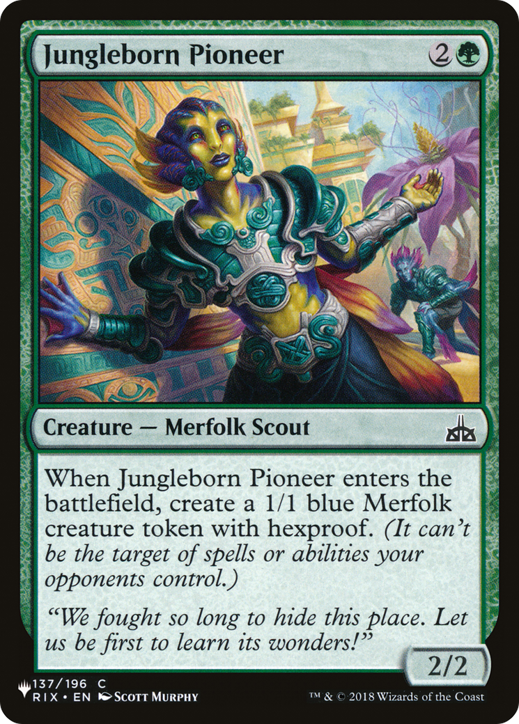 Jungleborn Pioneer [LIST RIX-137]
