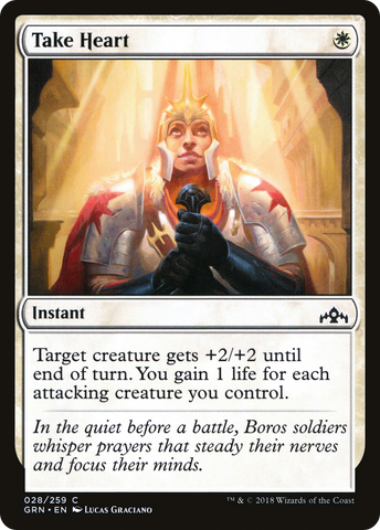 {C} Take Heart [Guilds of Ravnica][GRN 028]