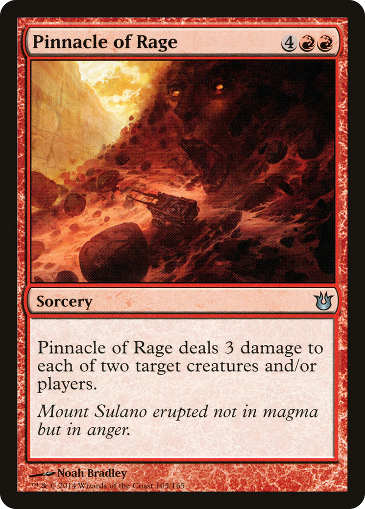 {C} Pinnacle of Rage [Born of the Gods][BNG 105] - Misty Mountain Games