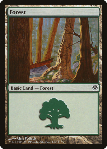{B}[DDE 071] Forest (71) [Duel Decks: Phyrexia vs. the Coalition]