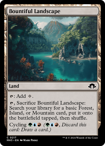 {C} Bountiful Landscape [Modern Horizons 3][MH3 217]