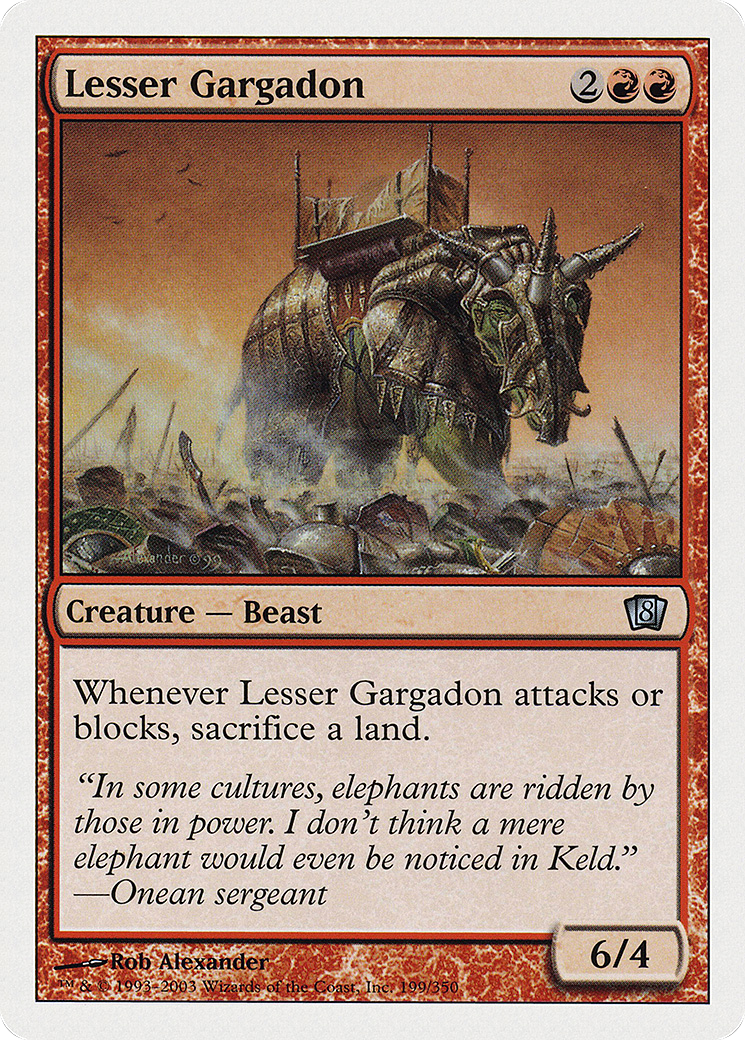 {C} Lesser Gargadon [Eighth Edition][8ED 199]