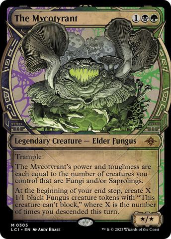 {@R} The Mycotyrant (Showcase) [The Lost Caverns of Ixalan][LCI 305]