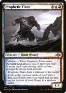 {C} Prophetic Titan (Sketch) [Modern Horizons 2][MH2 373]