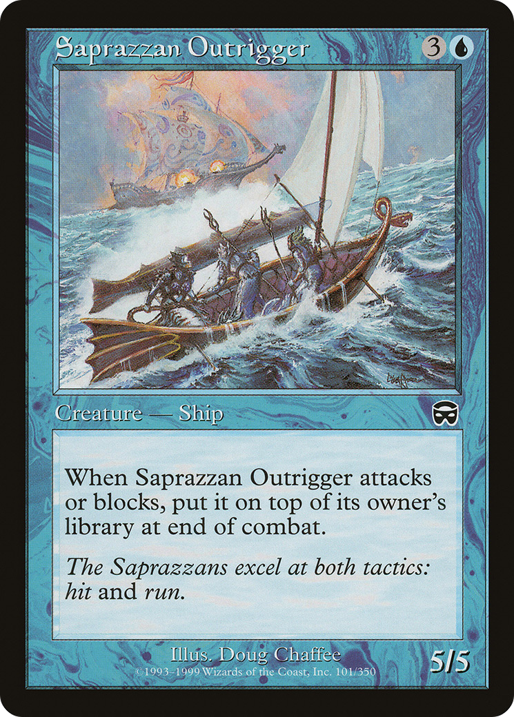 {C} Saprazzan Outrigger [Mercadian Masques][MMQ 101]